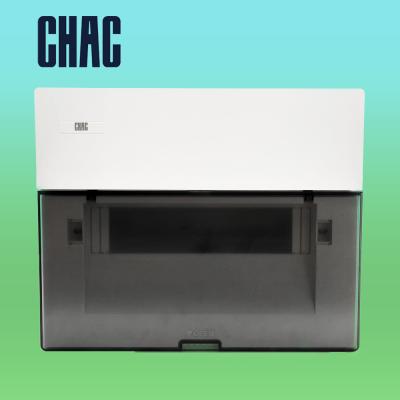 China To protect circuit breakers installed in panel box CHAC enclosure electrical panel consumer unit 16 ways 125A din rail box for recessed MCB three phases for sale