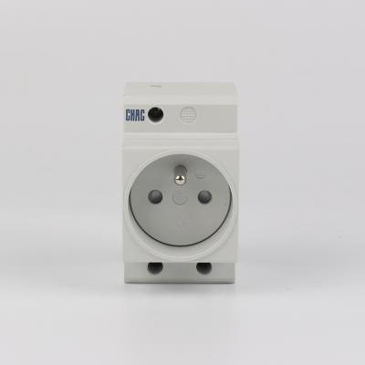 China Residential And Industrial Electric DIN CHAC Socket LEP20 Germany Modular Type Rail for sale