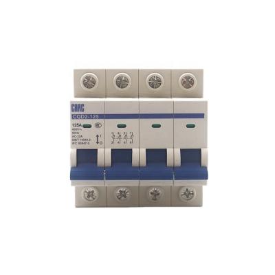 China PA66 (Reinforced Nylon) CHAC CQD2-125 4P Insulating Circuit Breaker Manufacturer Disconnector Modular Electrical Auto Change Over Switch for sale