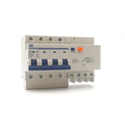 China High standard CQB2LE-63 Plastic Silver Residual Devices rcbo 2P 16A 30mA disyuntores Aptomat flame retardant material rcd Termicas y rcd monitor for sale