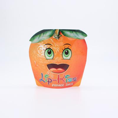 China Recyclable Custom Special Shaped Stand Up Narrower Bag Canned Plastic Fruit Pouch Packaging Zipper Poison Proof Bag for sale