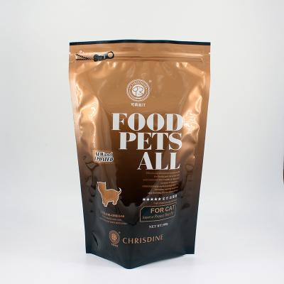 China Recyclable Pouch Cat Food Packing Custom Pet Food Packaging Dog Food Packing Recyclable Packing Bag for sale