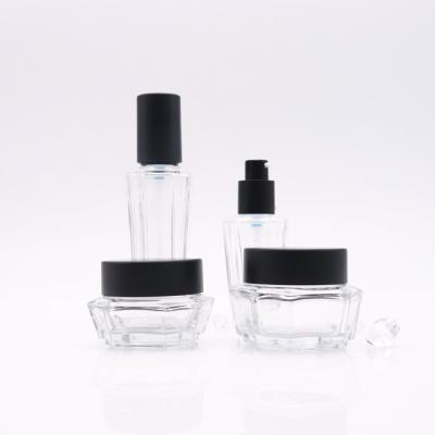 China 30ml 50ml Cosmetic Oil Pump Bottles Transparent Empty Skin Care Packaging Bottle 100ml 120ml Cosmetic Bottle for sale