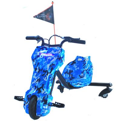 China With LED light /three speed new racing design /pipe stretch mode and populuar 3 wheel drifting electric scooter for sale