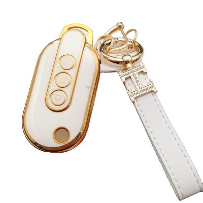 China Waterproof/no dust New Design Automobiles Keyless Key FOB Protector For SGMW Mini Car Key Cover for sale