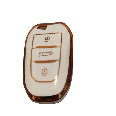 China Waterproof/no dust TPU car key cover FOB 4&5 buttons flip remote key smart car key shell case for Buick for sale