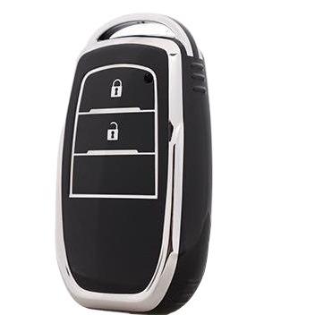 China Waterproof/no Flip Entry Remote Key Case Shell Cover For Dust 2 & 3 Buttons For Toyota Camry Highlander Cars Key Case for sale