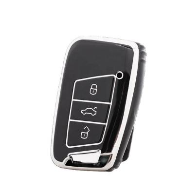 China Wholesale Waterproof/no dust factory price Tpu Solft car key cover key case for VW passat car key Shell for sale