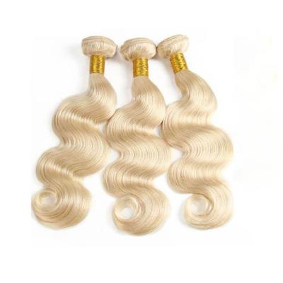 China 613 Inch Silky Straight Blonde 40 Swiss Lace Pre Plucked 100% Mink Brazilian Virgin Hair Bundles Human Hair Vendors for sale