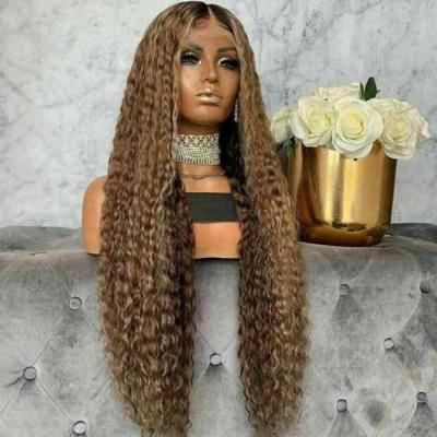 China Silky Straight Wave 12A Grade 4X4 Kinky Colorful Highlight Color Wig Hd Lace Front Human Hair Wigs With Closure for sale