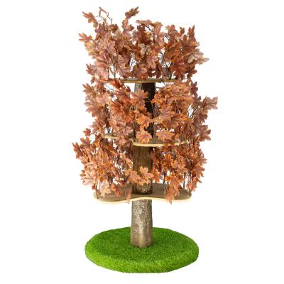 China Sustainable Cat Tree House Tower for Scratching and Relaxing Cat Tree Climbing Play for sale