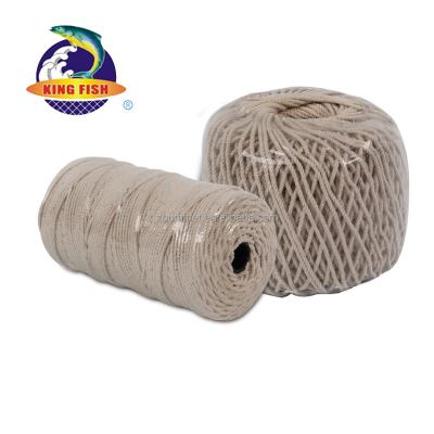 China Wholesale Natural Heavy Duty Super Quality Polyester Fishing Cotton Twine Material Twisted 5 By 50mm Millimeter Corrosio Resistant Tear New for sale