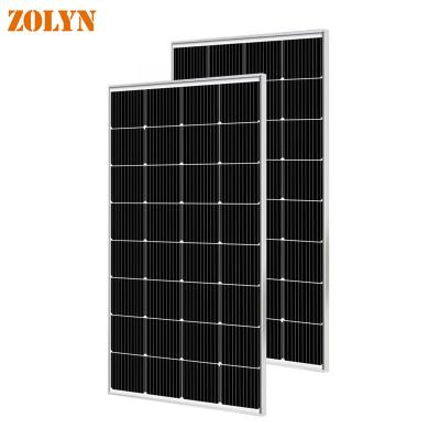 China Home solar system 200w solar panel monocrystalline solar panels for home use for sale