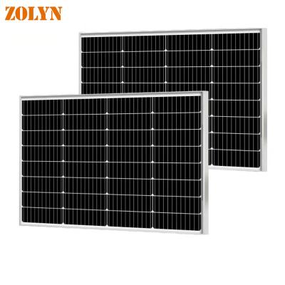 China Home System Solar System 60W Monocrystalline High Efficiency Solar Panel Price for sale