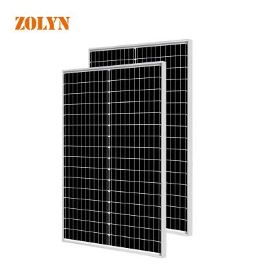 China Home Solar Panel Mono Monocrystalline Solar System 50W Solar Panel for sale