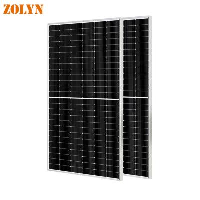 China Mono Solar System 600W Solar Panels Home Monocrystalline Half Panel Solar Cells With High Efficiency for sale