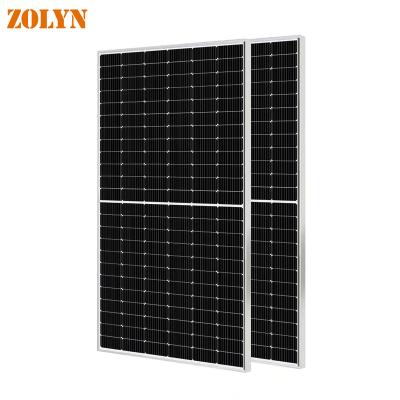 China Home Solar System 540W High Efficiency Mono Cells Solar Panel Half Solar Panel With Low MOQ for sale