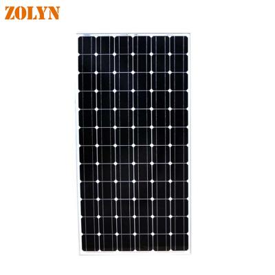 China Home Solar System 200W Sunpower Solar Panel Silicon Wafers Monocrystalline Glass Solar Panel for sale