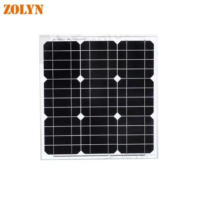 China Home Solar System 40W High Quality Low Price Mono Offset Solar Panel Renewable Solar Power For House Solar System for sale