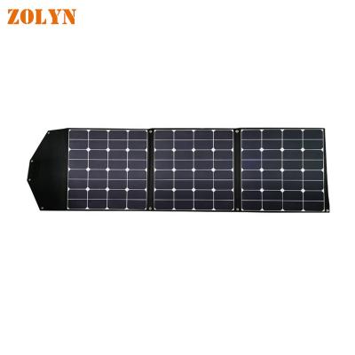 China Travel Factory Price Waterproof Folding Portable Solar Panel Charger 50W 60W 100W 120W 160W 200W 250W Mono Solar Panel Self-Drive for sale