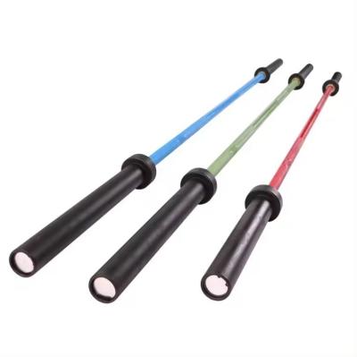 China Universal Unisex Fitness Powerlifting & Weightlifting Bar 15kg or 20kg Cerakote Color Barbell for sale