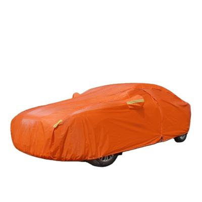 China High Qualit Spunlace Cotton Dupont Oxford Car Cover Portable Auto Body Protector Waterproof Sun Proof Water Resistant For VW id4 for sale