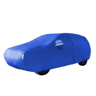 China Outdoor UV Protection Car Cover Sunshade Windproof Protector Shade Automatic Car Shade Cover for sale