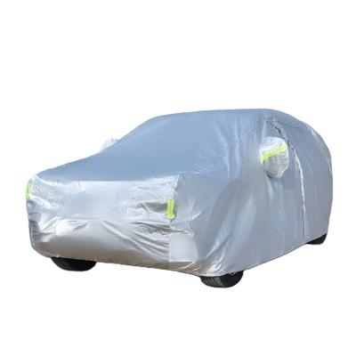 China UV Protective Car Windshield Snow Ice Cover With Rear Mirror Covers Portable Outdoor Car Covers Sun Proof Rain for sale