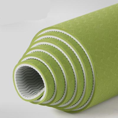 China Band Customized New Super Thick Non-Slip Eco-Friendly Waist Band Yoga Mat Yoga Pilates Fitness Exercise Mat for sale