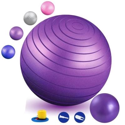 China TEHCO High Quality Hot Sale 65cm Anti-burst Exercise Stability Fitness Yoga Ball For Gym And House Pilates Physiotherapy Customize Logo. for sale