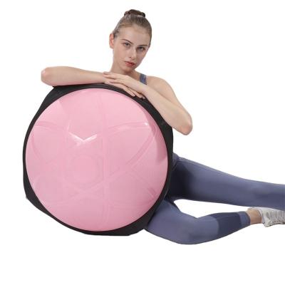 China Diameter High Quality Custom Balance Exercise PVC Pilates Jumping Ball Half Round Stability Jointop Logo Yoga Ball for sale