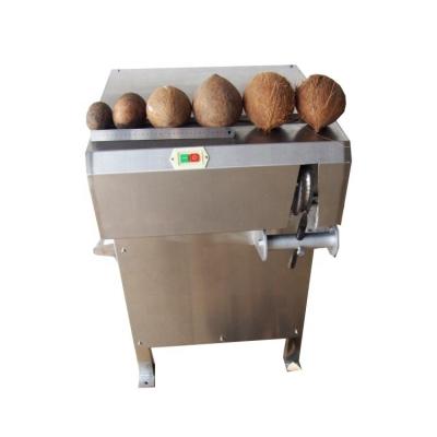 China hard coconut/fruit coconut sheller with stainless steel coconut husk remover price coconut peeling machine for sale