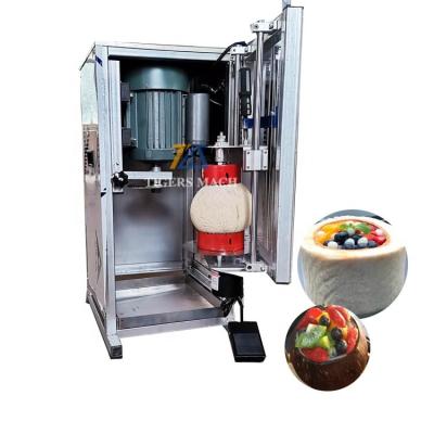 China Industrial Coconut Opener / Hard Fruit Coconut Cover , Opened Removed Machine for sale