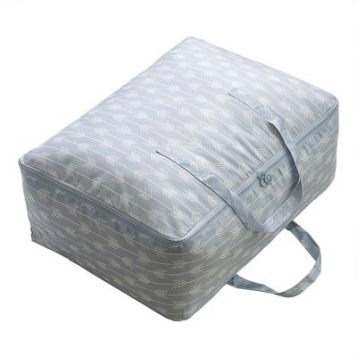 China Sustainable Blanket Storage Bag Clothes Storage Bag Quilt And Pillow Single Blanket Bag Cloth Storage Bag for sale