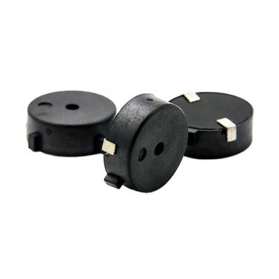 China Black PPS Porcelain Manufacture 75db SMD Piezoelectric Ceramic Transducer for sale