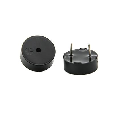 China FRIPES 5v 80db china factory external black color security system piezo buzzer 14*5.5 mm for sale