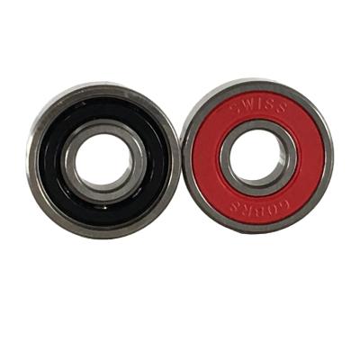 China Swiss Kingsk8 Adult Bearings 608RS Chrome Steel Skateboard Bearings for sale