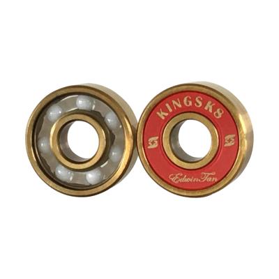 China Fully Factory / OEM Customize Your Brand High Quality 608 Skateboard Bearings for sale