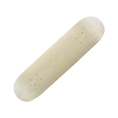 China 7 Ply White Adult Skateboard Decks Canadian Maple Blanks for sale