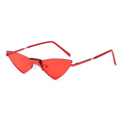 China 2022 New Fashion Sunglasses Women's Polarized Fun Shaped Cat Eye Sunglasses Vintage Sun Glasses for sale