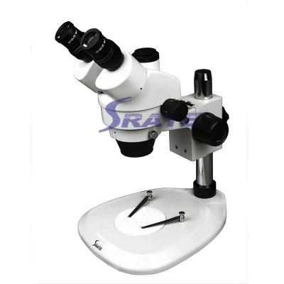 China Trinocular Head 7X-45X Zoom Stereo Microscope TXB2-D2 Can Connect Camera 285x238mm for sale