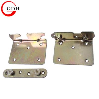 China 4 Inch Modern Steel Bed Bracket Hinges Mechanism For Hardware Accessories for sale