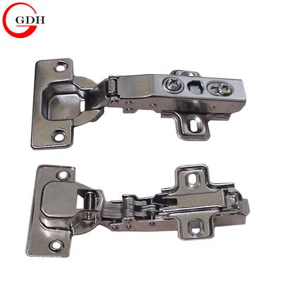 China Cabinet Wardrobe Door 105 Degree Brass Quiet Hydraulic Soft Close Bumper Hinges For Cabinet Wardrobe Door for sale