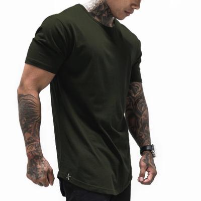 China High Quality Custom Printing Logo Sports T Shirts Homme Mens Oxygen Fitness Anti-Wrinkle Sublimation Muscle Fitted Color Men T-shirt Gym for sale