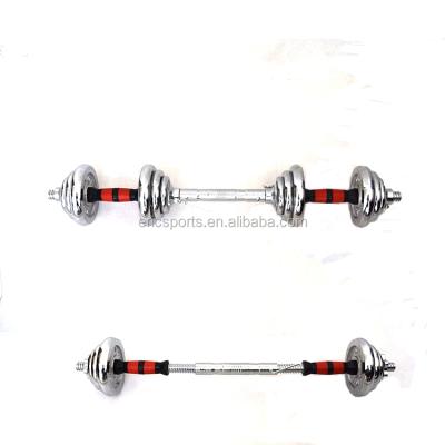 China Plates anti-slip strength weihgt discs dumbbell commercial gym equipment for sale