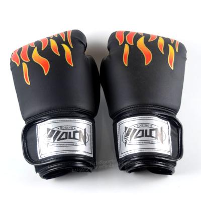 China Martial Arts Boxing PU Leather Boxing Gloves Custom Logo for sale