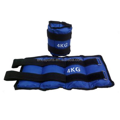 China 1kg 2kg 3kg 4kg 5kg 6kg Yellow Red Blue Weighted Ankle and Wrist High Grade Sandbag for sale