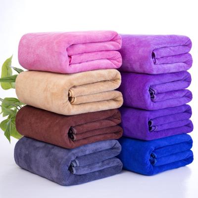 China Durable 80 polyester 20 polyamide microfiber towel and 70*140cm microfiber bath towel made in china for sale