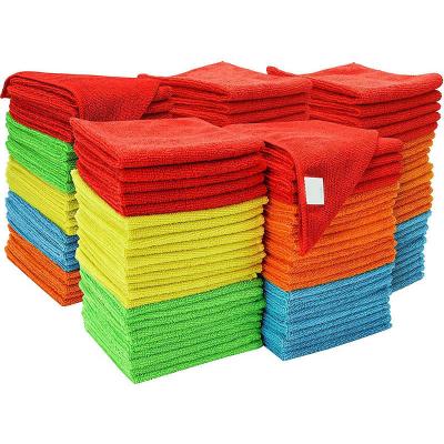 China Sustainable super absorbent quick drying microfiber fabric household cleaning cloth for sale