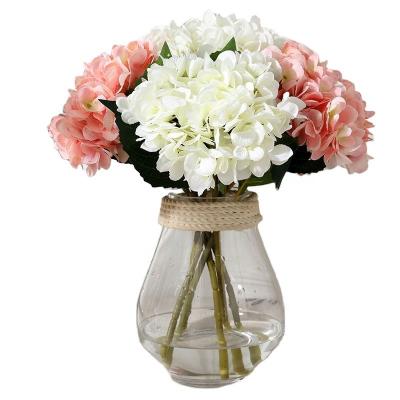 China 2020 New Product Silk Hydrangea Artificial Flower Eco - Friendly For Wedding Decoration for sale